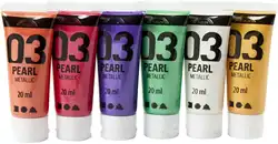 Acrylverf 03 pearl/metallic secundaire kleuren