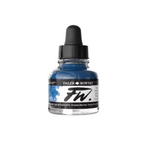 Daler Rowney FW Artist acrylinkt Prussian Blue Hue 134