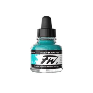 Daler Rowney FW Artist acrylinkt  Marine Blue 151