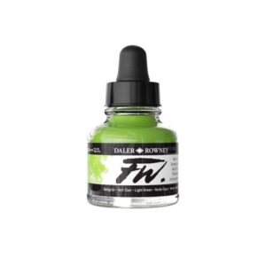 Daler Rowney FW Artist acrylinkt  Light Green 348