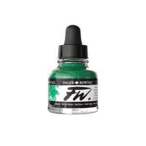 Daler Rowney FW Artist acrylinkt  Sap Green 375