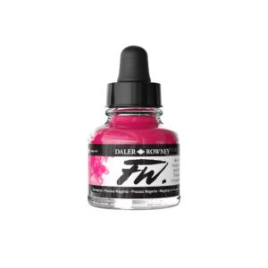Daler Rowney FW Artist acrylinkt Process Magenta 412