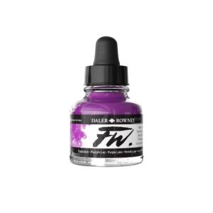Daler Rowney FW Artist acrylinkt Purple Lake 437
