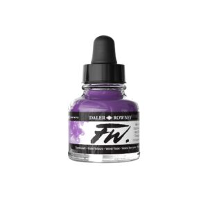 Daler Rowney FW Artist acrylinkt Velvet Violet 454