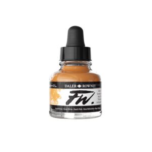 Daler Rowney FW Artist acrylinkt  Peach Pink 578