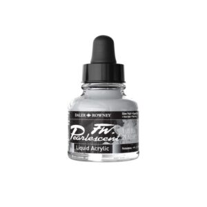 Daler Rowney FW Pearlescent acrylinkt  Silverpearl 119