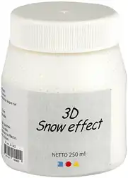 Creativ Company 3d Sneeuw pasta mat 250ml