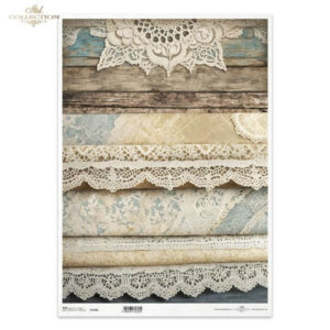 R1320L A3 rijstpapier shabby chic